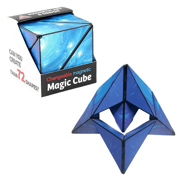 night sky Changeable Magnetic Magic Cube-fun fidgets