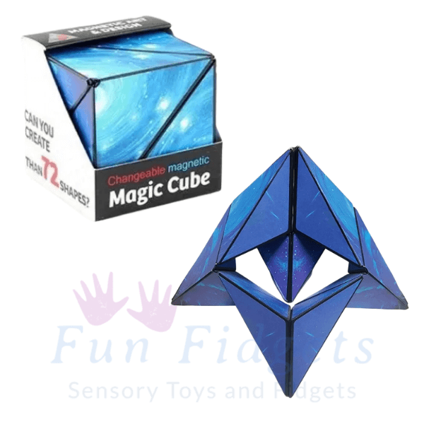 night sky Changeable Magnetic Magic Cube-fun fidgets