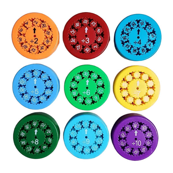 Math Fidget Spinner Set | For Learning and Focus - Fun Fidgets