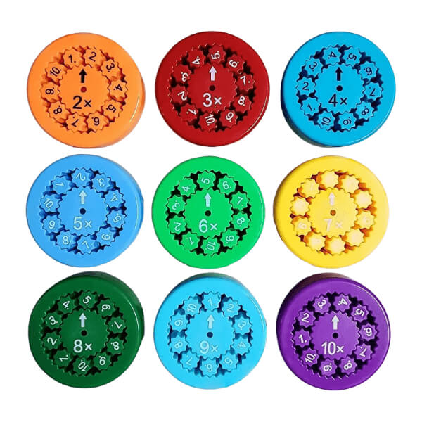 Math Fidget Spinner Set