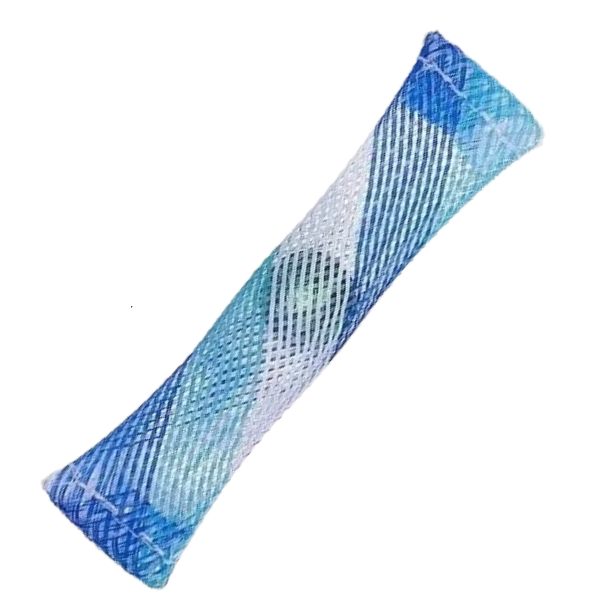 blue stripe mesh and marble fidget-fun fidgets