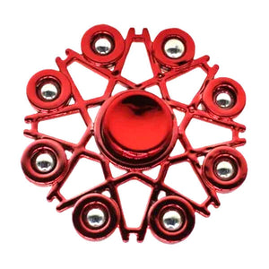 Metallic Fidget Spinner with Metal Balls