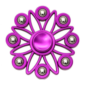 Metallic Fidget Spinner with Metal Balls