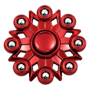 Metallic Fidget Spinner with Metal Balls