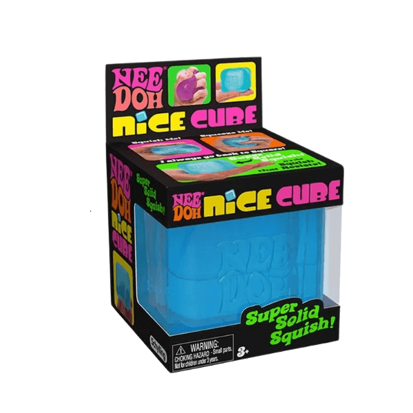 blue Nee doh nice cube-schylling- fun fidgets