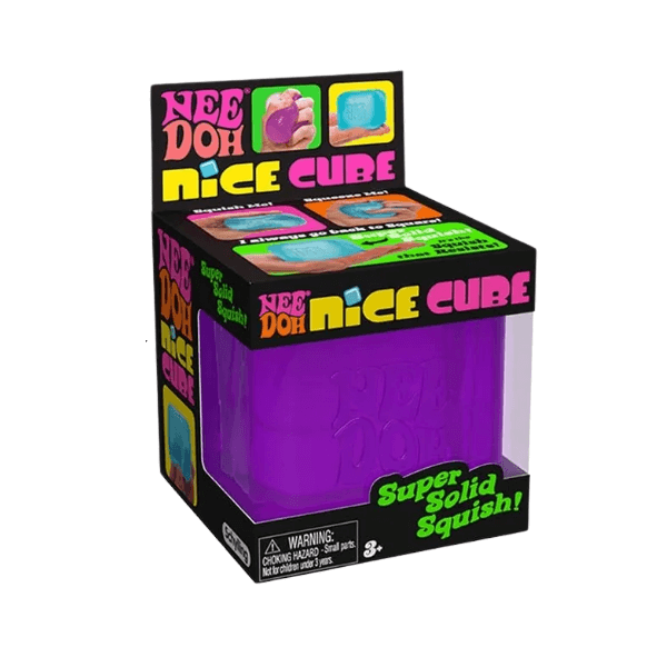 purple Nee doh nice cube-schylling- fun fidgets