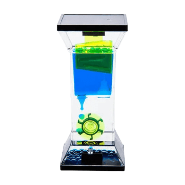 neon step and wheel liquid timer-fun fidgets