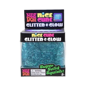 NeeDoh Nice Cube Glitter & Glow