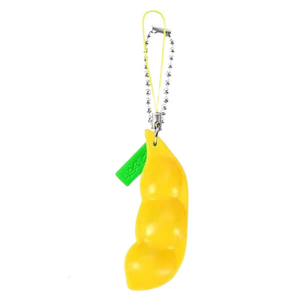 yellow  pea pod fidget-fun fidgets