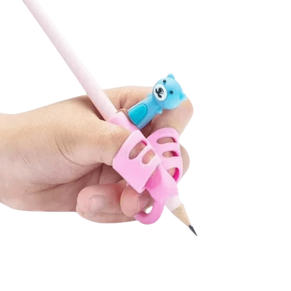 pencil grip on a pencil-fun fidgets