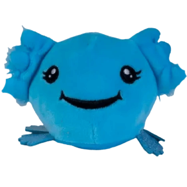 blue Plush Ball Jellies-Axolotl-fun fidgets