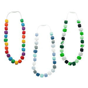 Princess and the Pea Chew Necklace