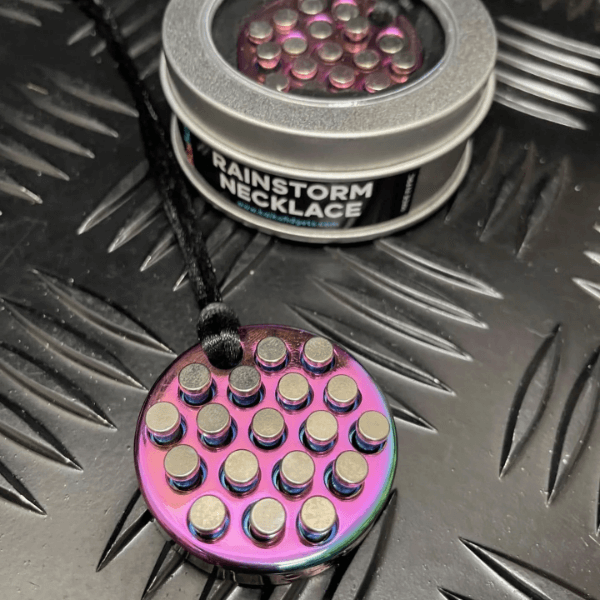 Rainstorm Necklace-Wearable Sensory Support-fun fidgets