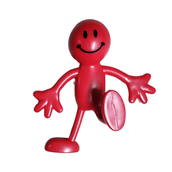 red bendy figurine-fun fidgets
