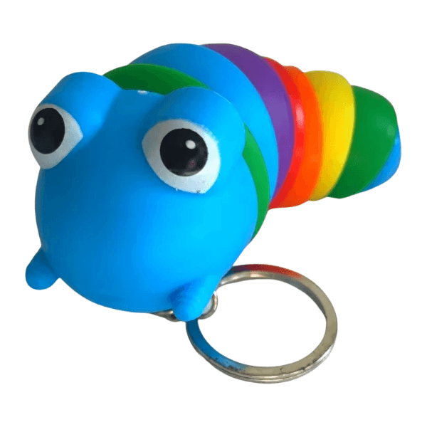 1 sensory caterpillar keychain-fun fidgets