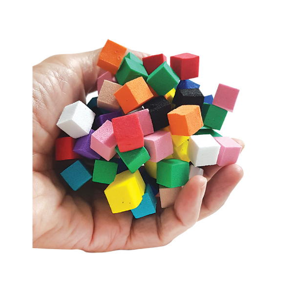 a handful of sensory magic cubes-fun fidgets