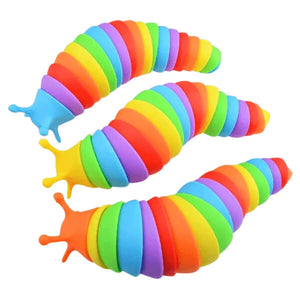 Sensory Slug Fidget-Rainbow