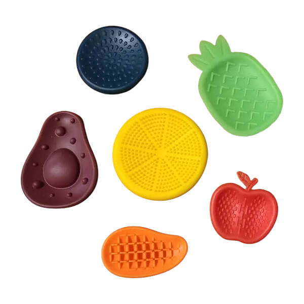 Textured Worry Stones-6pk