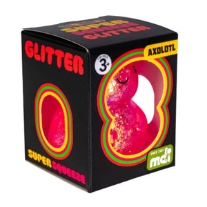 Smooshos Super Squeeze Glitter Axolotl