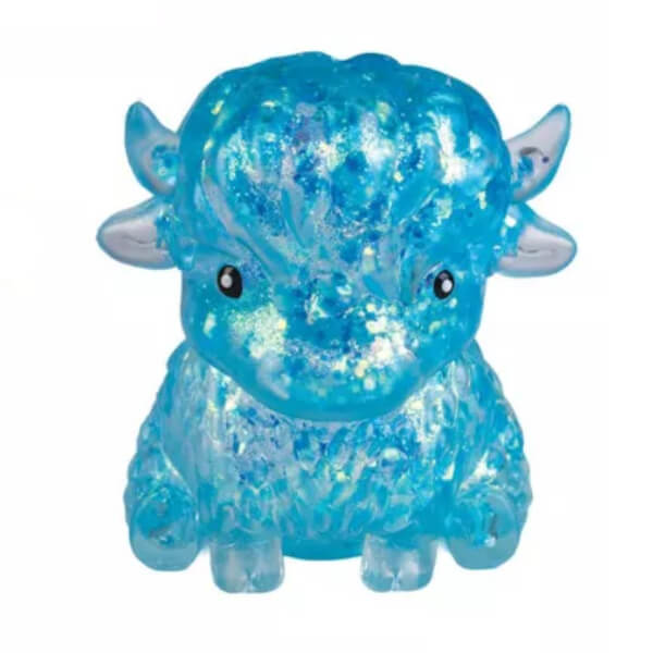 Smooshos Super Squeeze Glitter Highland Cow