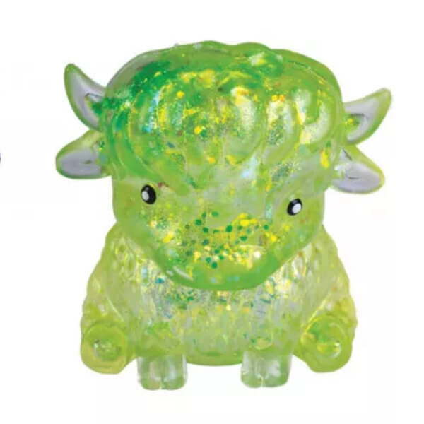 Smooshos Super Squeeze Glitter Highland Cow