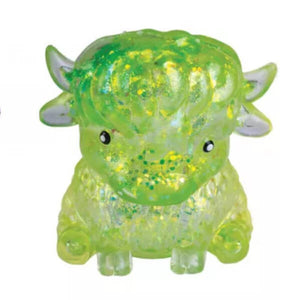 Smooshos Super Squeeze Glitter Highland Cow