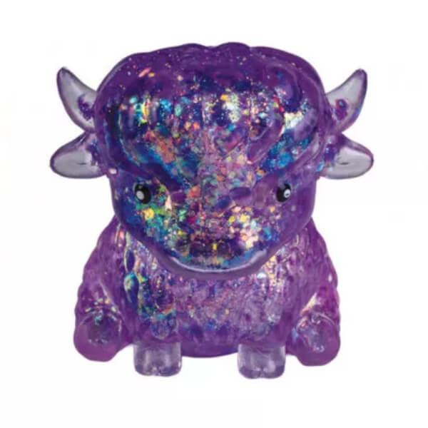 Smooshos Super Squeeze Glitter Highland Cow
