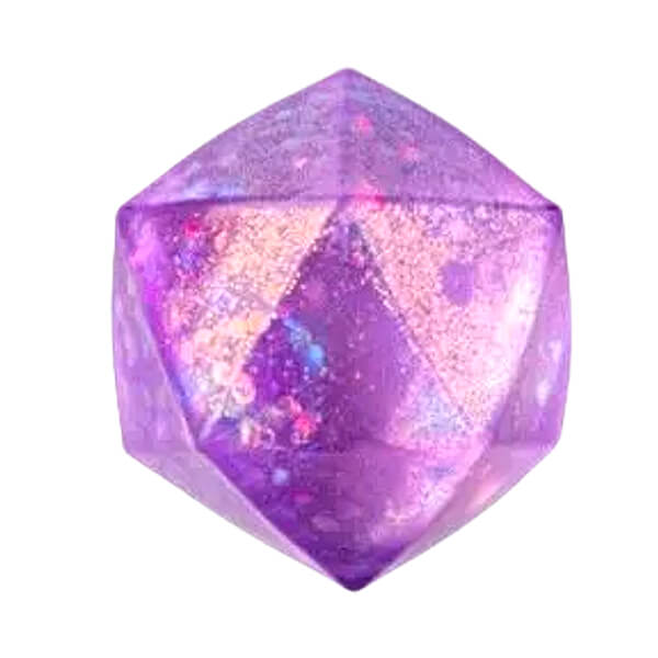 Smooshos Super Squeeze Polyhedron-Sparkling Glitter