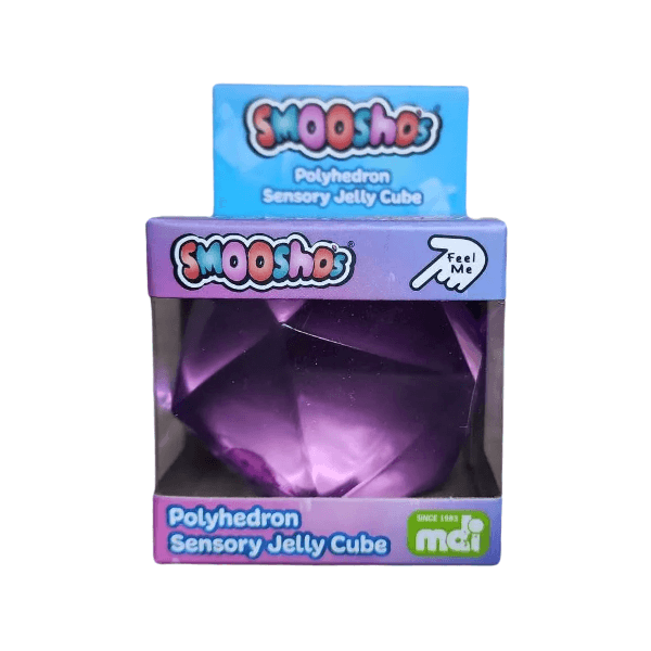 purple smooshos polyhedron jelly cube-fun fidgets
