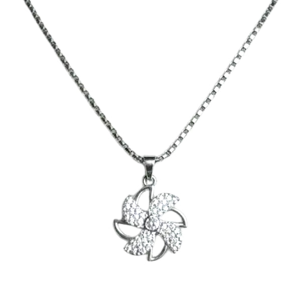 Spinning Fidget Necklace-Windmill