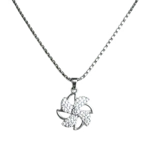 Spinning Fidget Necklace-Windmill