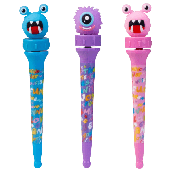 Spinning Monsterlings Pens-fun fidgets