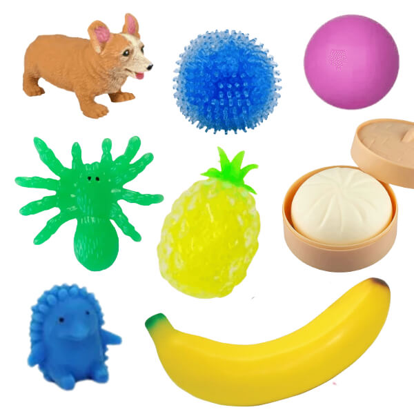 squish and stretch sensory kit-fun fidgets