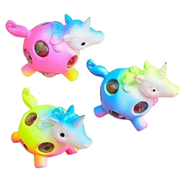 3 squishy bubble unicorns-fun fidgets