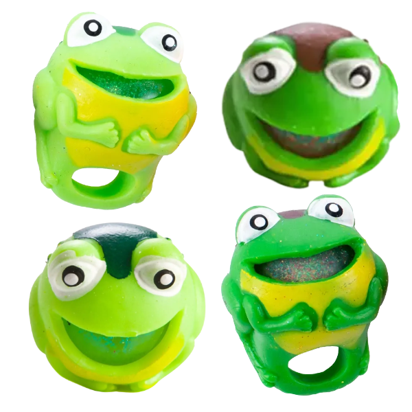 squishy frog rings-fun fidgets