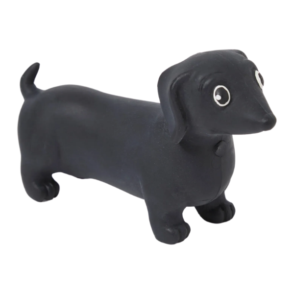 black squishy stretch dachshund-fun fidgets