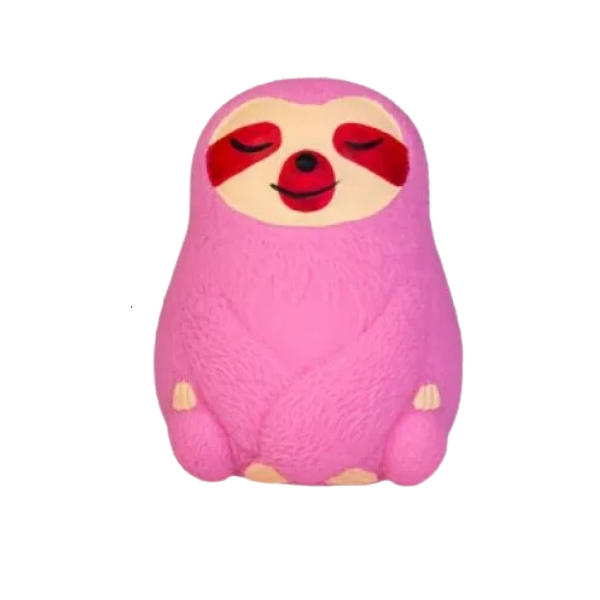 pink squishy stretch sloth-fun fidgets