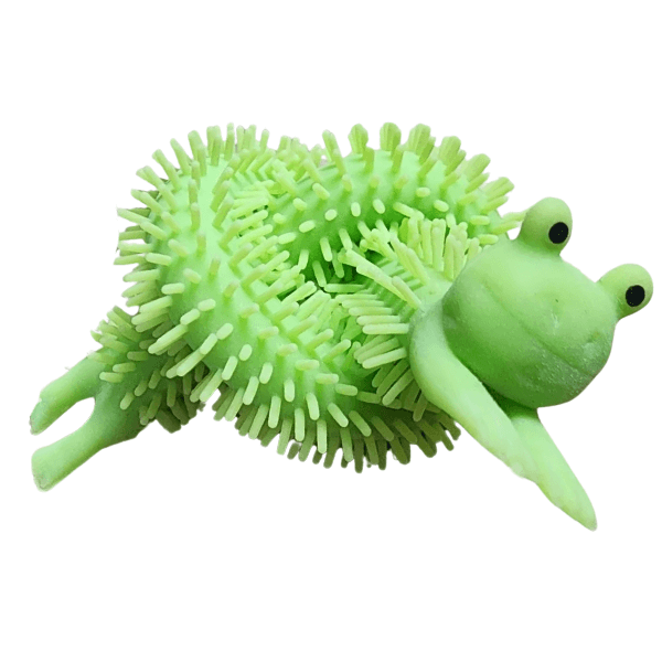 green stretchy toy