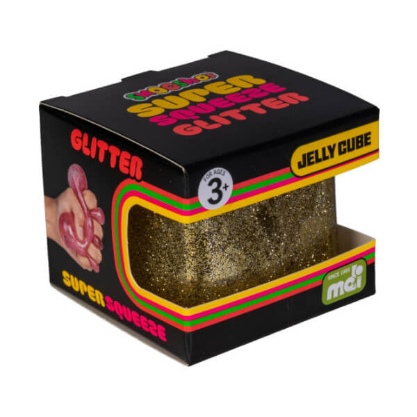 Smooshos Super Squeeze Jelly Cube-Glitter
