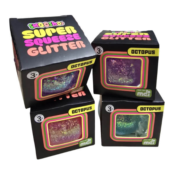 Smooshos Super Squeeze Glitter Octopus