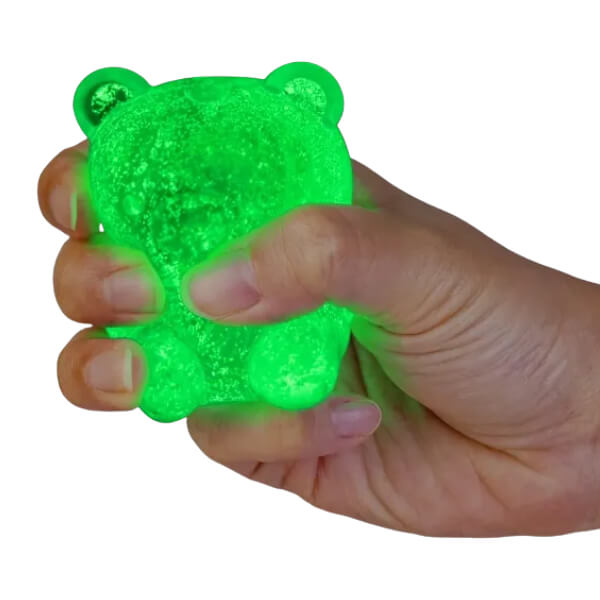 Smooshos Super Squeeze Glow In The Dark Bear