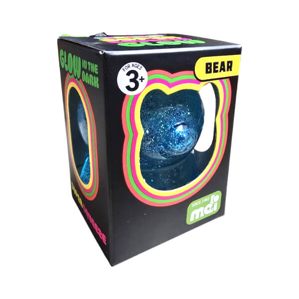 Smooshos Super Squeeze Glow In The Dark Bear