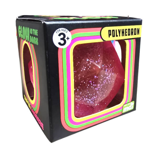 Smoosho's Super Squeeze Glow In The Dark Polyhedron