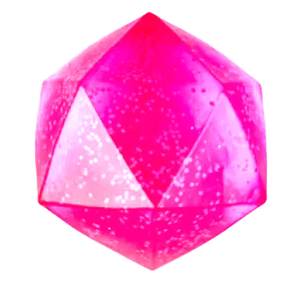 Smoosho's Super Squeeze Glow In The Dark Polyhedron