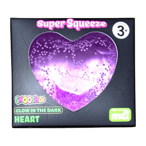 Smooshos Super Squeeze Glow in the Dark Heart