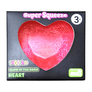 Smooshos Super Squeeze Glow in the Dark Heart