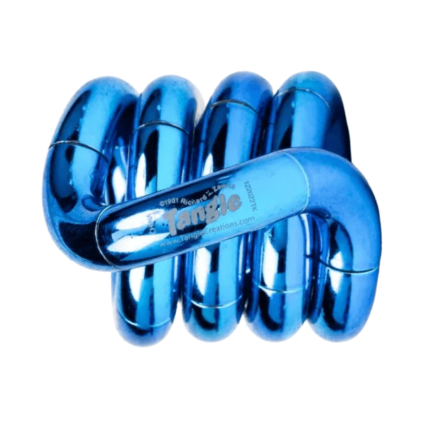 blue Tangle Jnr Metallic-fun fidgets