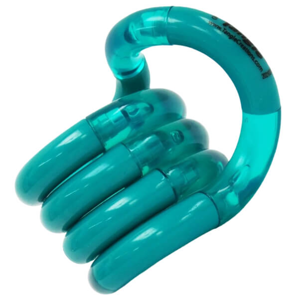 teal  tangle palm classic-fun fidgets