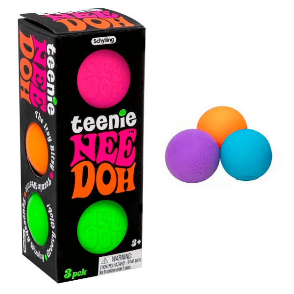 Teenie Nee Doh 3pk-Schylling