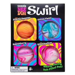 Teenie NeeDoh Swirl-4pk